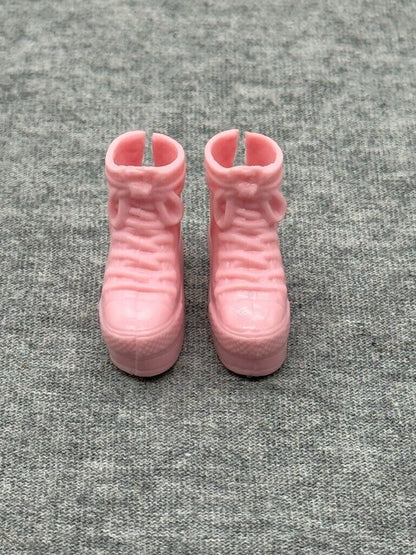 Barbie Doll Shoes Sneakers High Tops Ice Cream Shop Pink 2021 Mattel HCN46