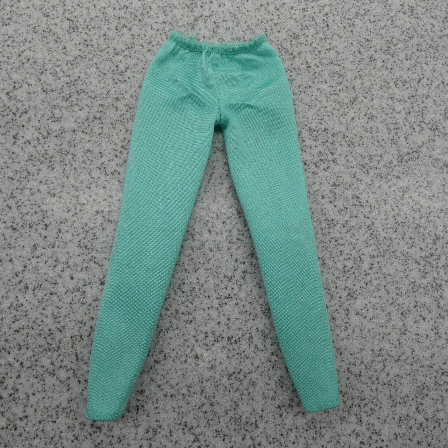 Barbie Doll Size Pants Scrubs Aqua Green Elastic Waist