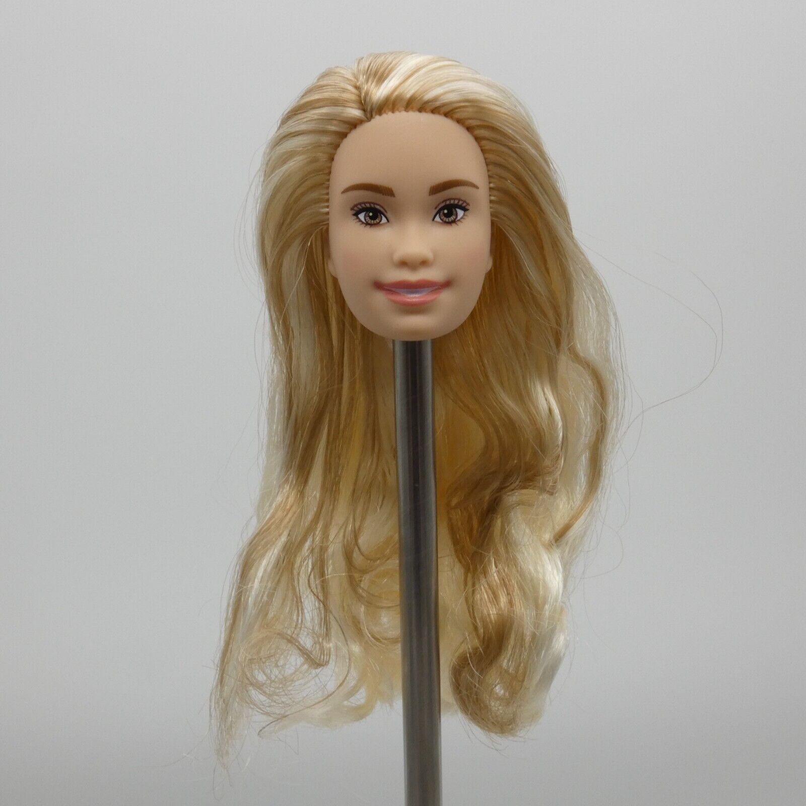 Barbie Fashionistas 208 Doll Head Trisomy 21 Face Light Skin HJT05 Mattel 2023