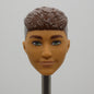 Barbie Fashionistas 195 Ken Doll Head Brown Hair French Crop Green Eyes HJT59 Y8