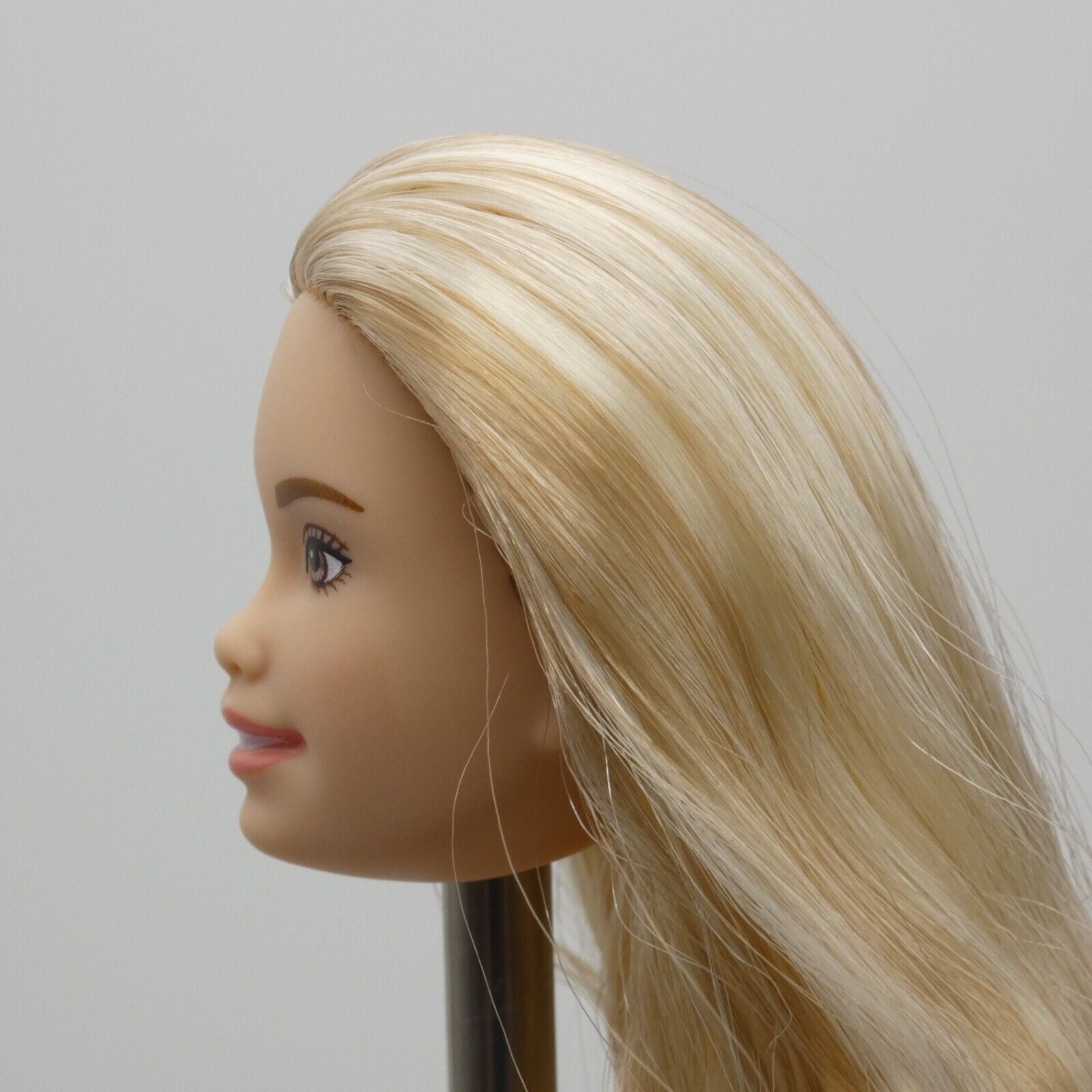 Barbie Fashionistas 208 Doll Head Trisomy 21 Face Light Skin HJT05 Mattel 2023