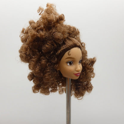 Disney ILY 4 Ever Rapunzel Doll Head Only Freckles Medium Light Skin Curly Hair