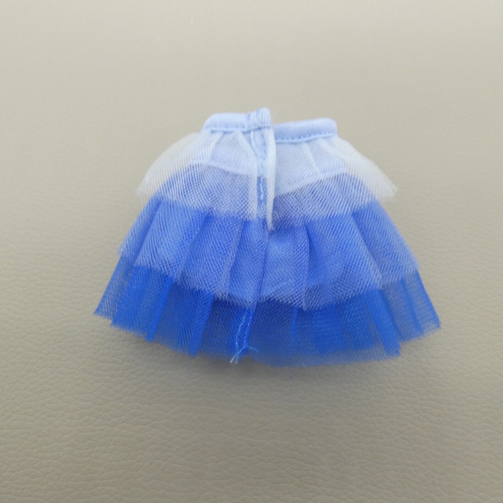 Barbie Doll Mini Skirt Blue Layered Tulle Ballerina Tutu Fits Fashionistas MTM