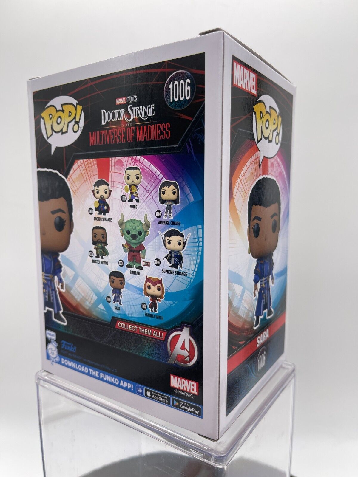 Funko Pop Doctor Strange In The Multiverse of Madness Sara 1006 Bobble Head