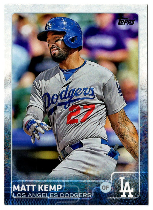 2015 Topps Matt Kemp Los Angeles Dodgers #272