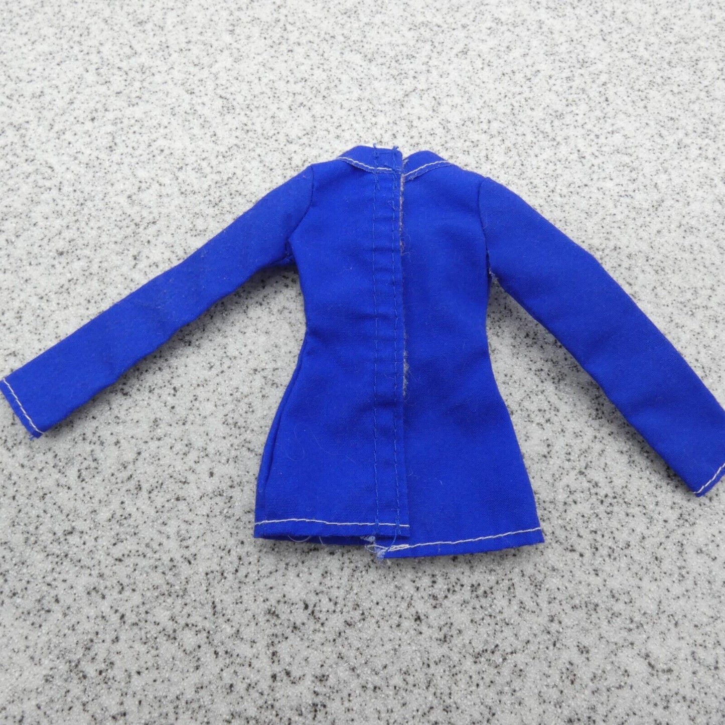 Barbie You Can Be A Pilot Doll Jacket Top Blue Long Sleeve 2015 Mattel DHB66