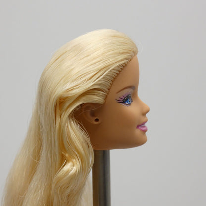 Barbie Doll Head Generation Girl CEO Face I Can Be Bride Medium Light Skin T3841