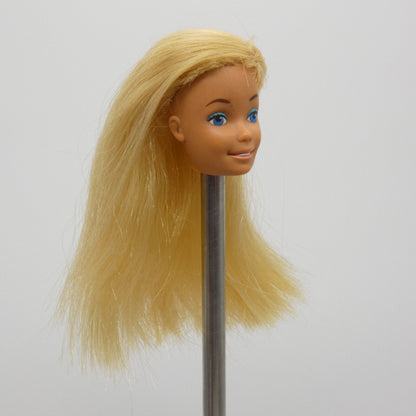 Barbie Malibu Doll Head Only SuperStar Tan Medium Light Skin Mattel TLC