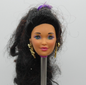 Barbie Sun Sensation Kira Doll Head Black Hair Gold Earrings 1991 Mattel 1447