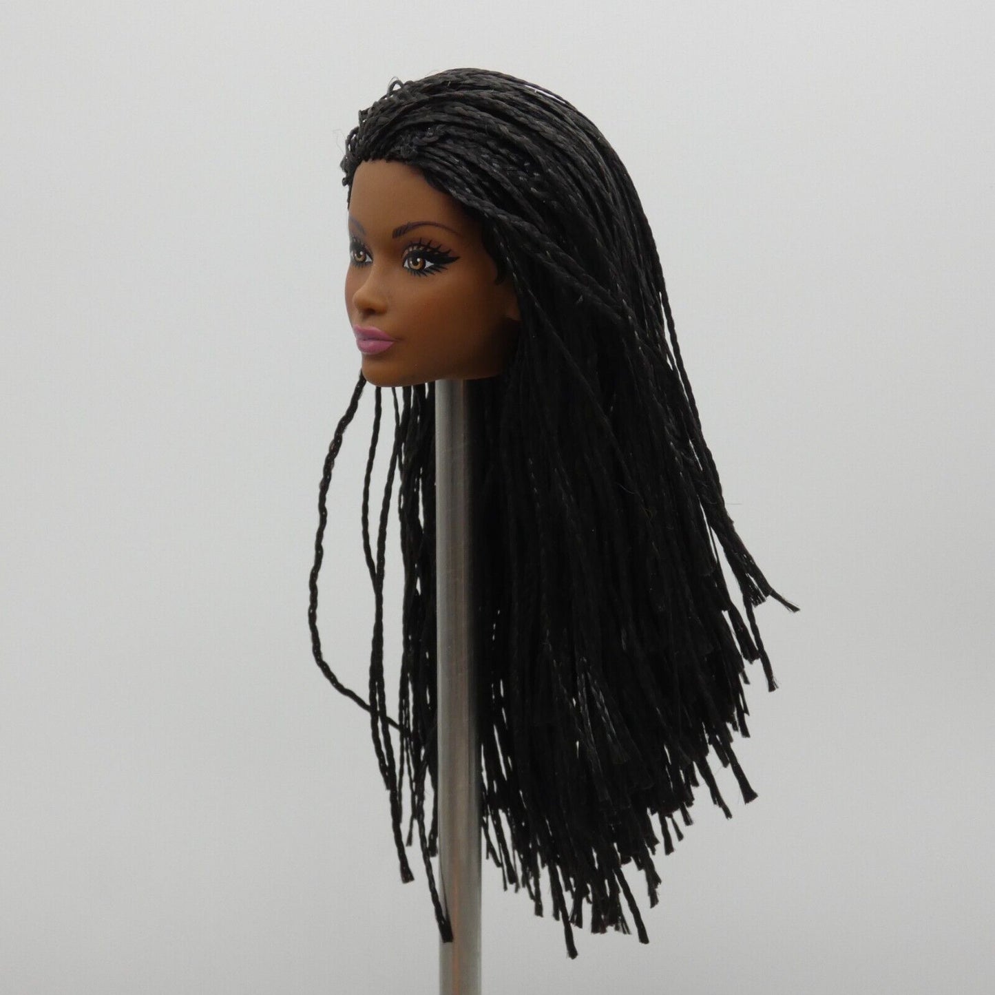 Barbie Looks 21 Doll Head Heide Face AA Medium Dark Skin Braids 2024 HRM13 B