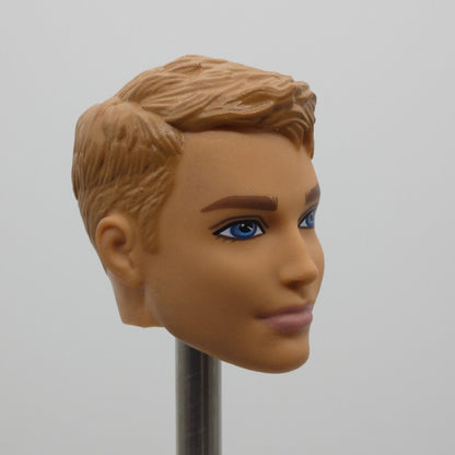 Barbie Dolphin Magic Ken Doll Head Medium Light Skin 2018 Mattel FWV15