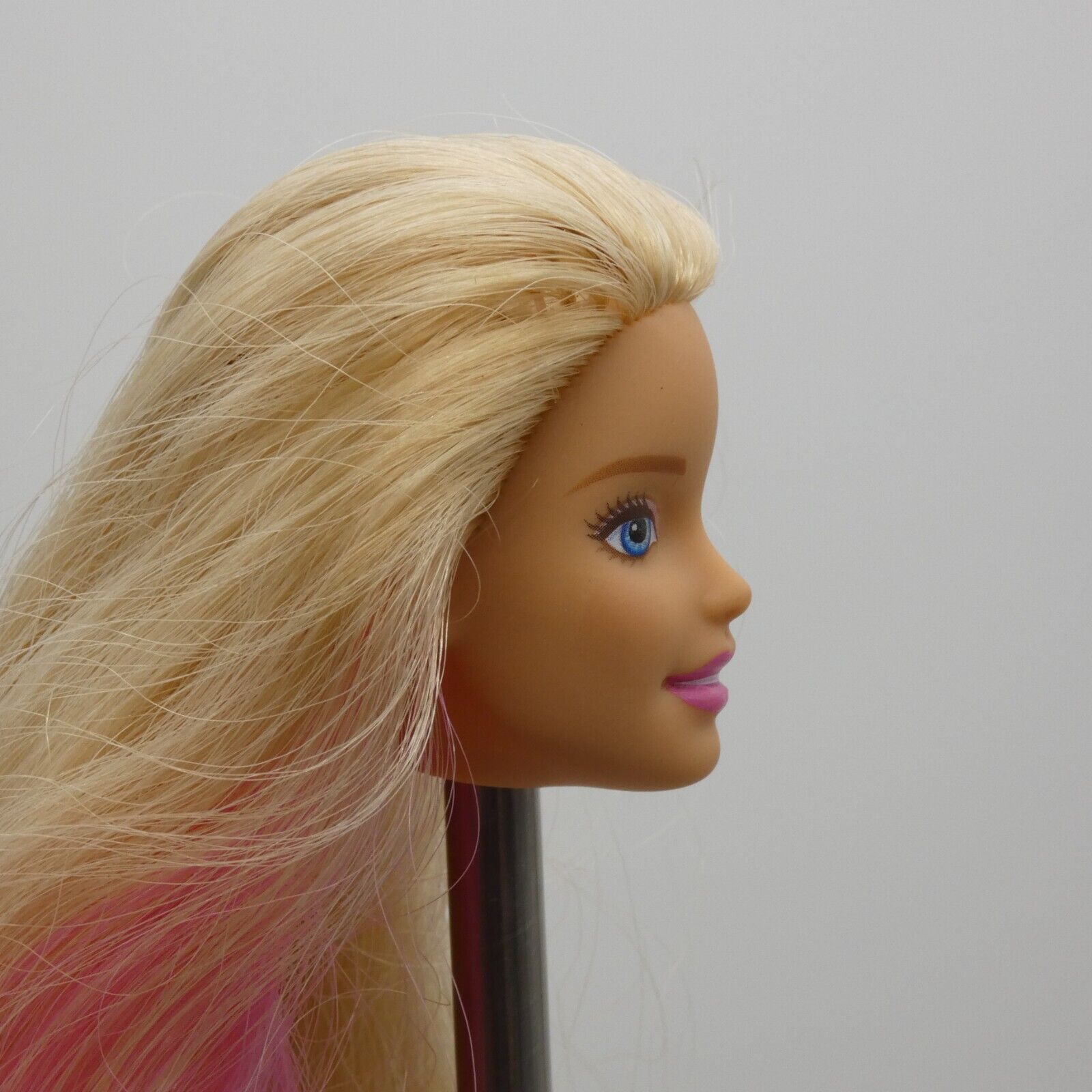 Barbie Dreamtopia Royal Ball Doll Head Millie Blonde Pink Hair Light Skin GFR45