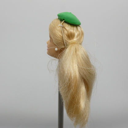 Barbie Loves Girl Scouts Doll Head Generation Girl CEO Hat Earrings 2014 BJP31