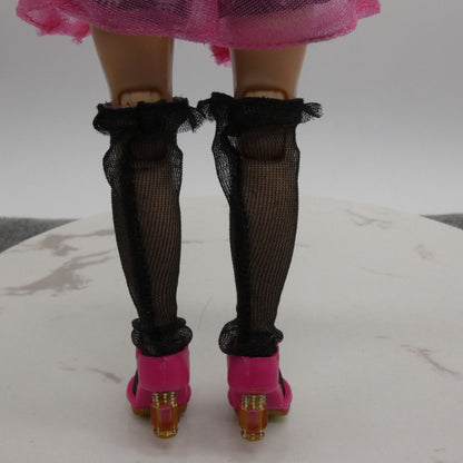 Rainbow High Jr Stella Monroe Doll Redressed as Draculaura Gen 3 Monster High