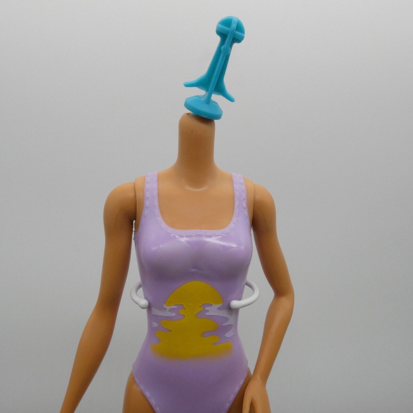 Barbie Sunshine & Sprinkles Doll Body Hispanic Molded Bodysuit 2022 Mattel HCD22