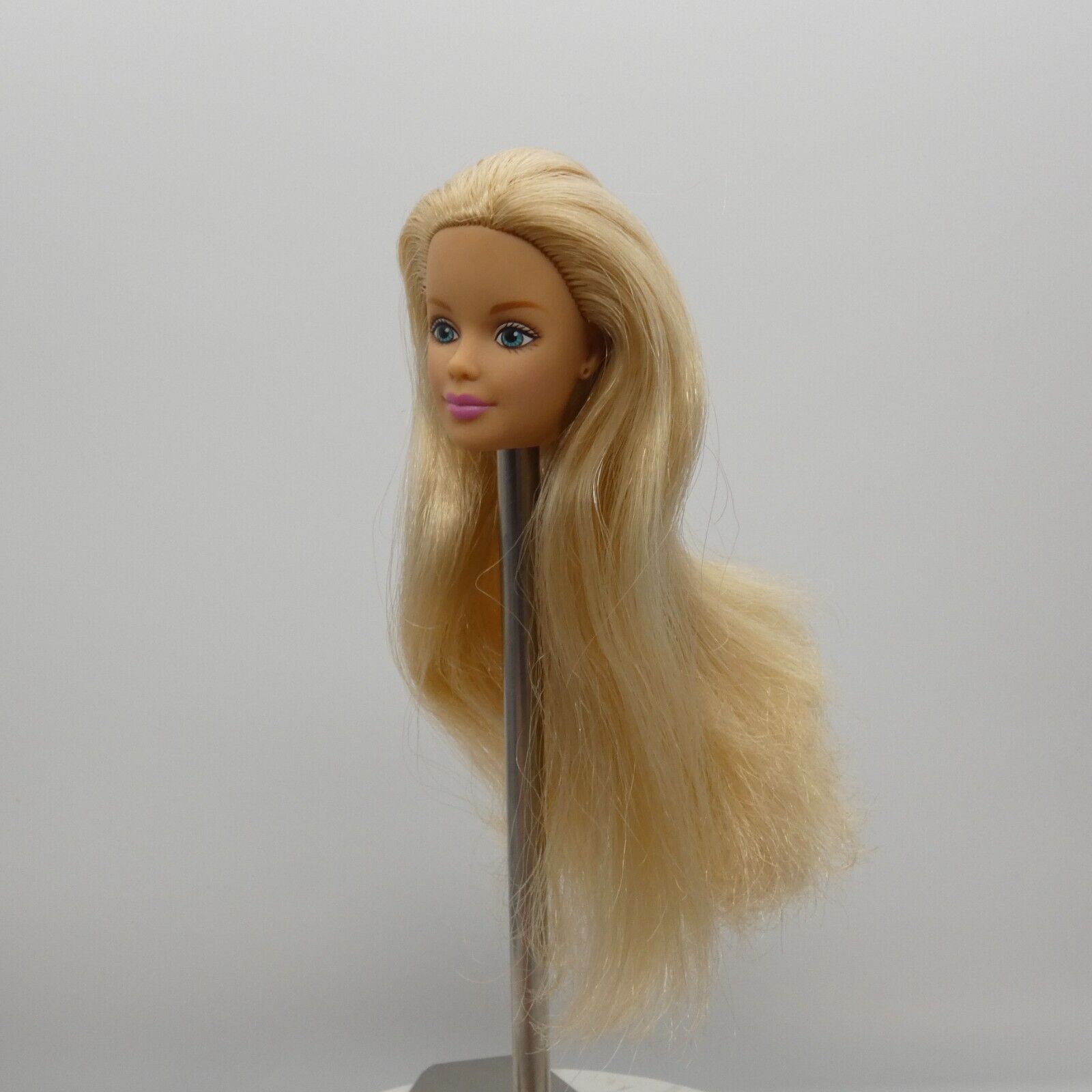 Barbie With Love Doll Head Mackie Face Blonde Medium Light Skin 38003 1999