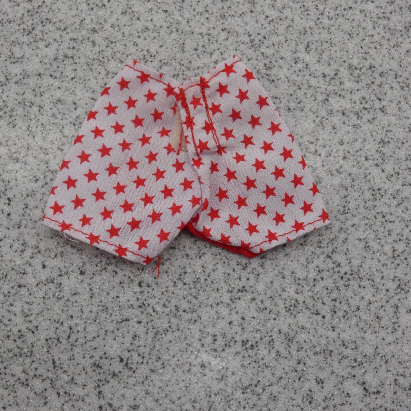 Barbie Doll Shorts White Red Stars 90s Genuine Mattel