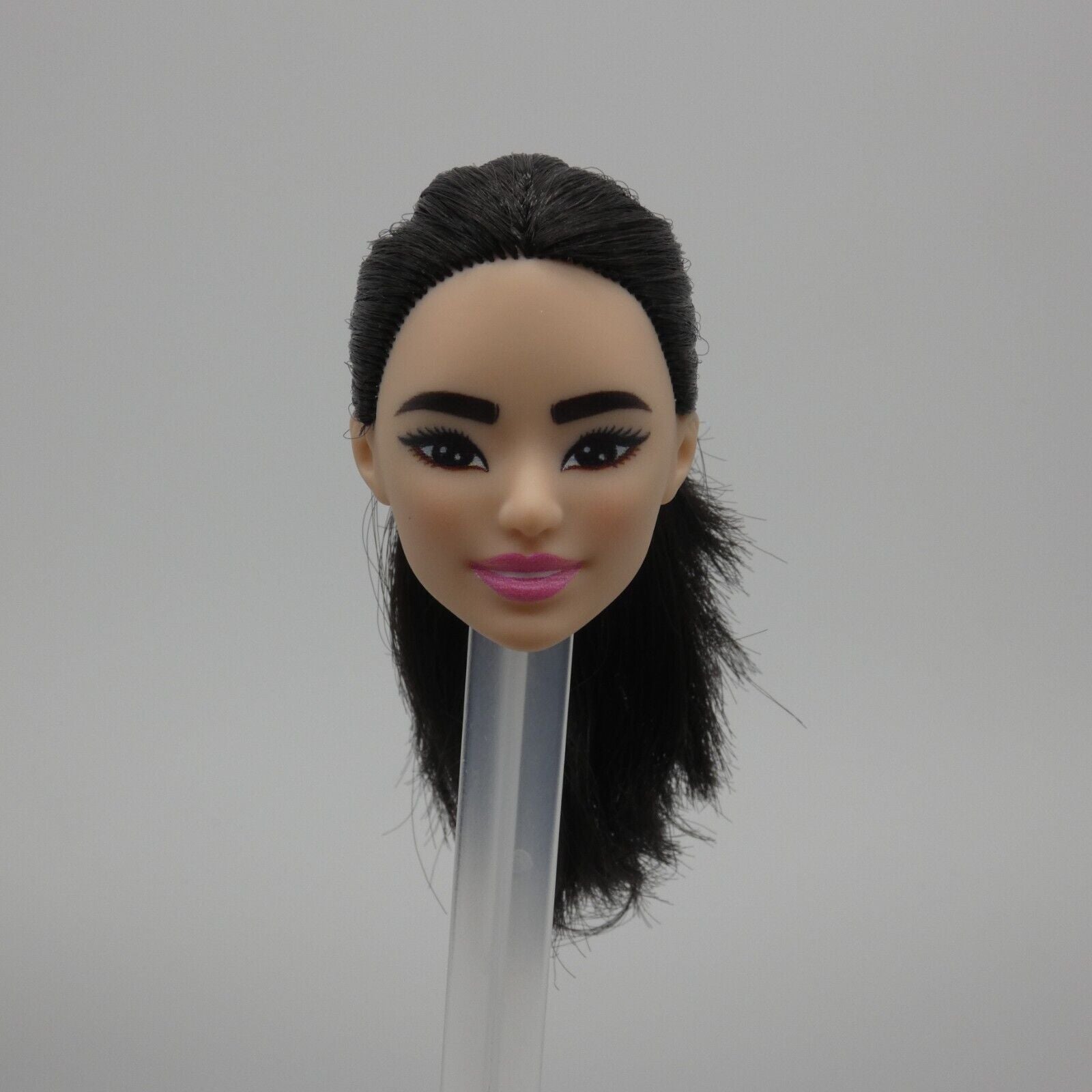 Barbie Made To Move Tennis Player Doll Head Only Black Hair Asian 2023 HKT73