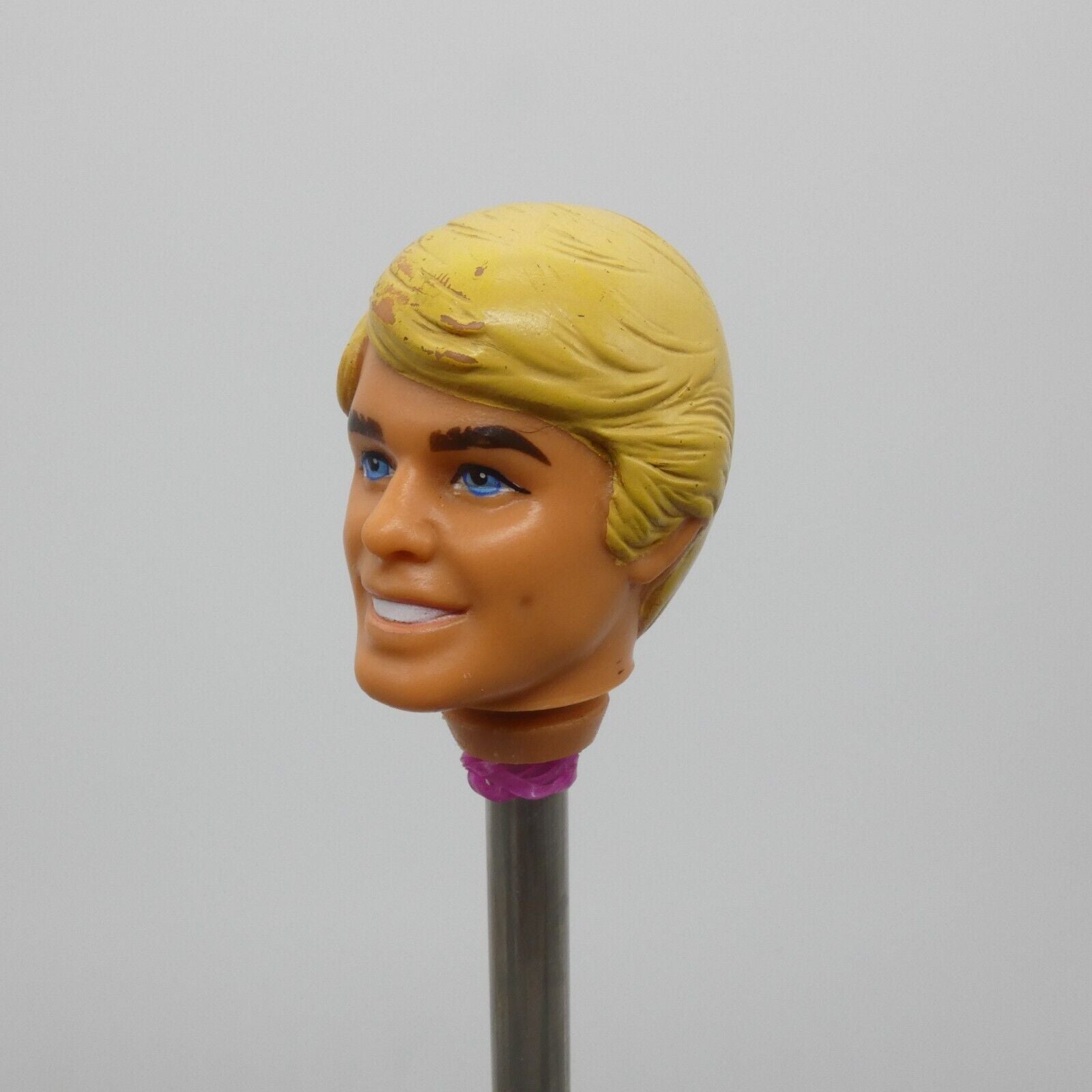 Barbie Sun Lovin' Malibu Ken Doll Head Blonde Hair Blue Eyes 1979 Hong Kong 1088