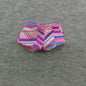 Barbie Dolphin Magic Doll Shorts Pink Blue Geometric Striped 2017 Mattel FBD63