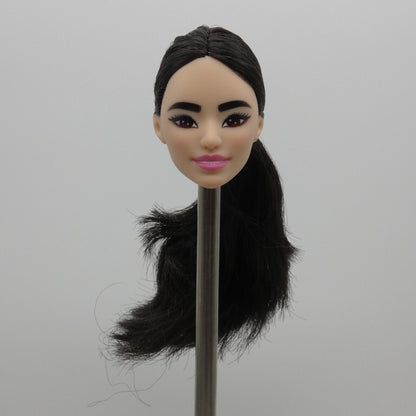 Barbie Made To Move Tennis Player Doll Head Asian Light Hair 2023 HKT73 Mattel E