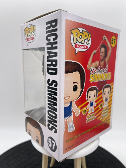 Funko Pop Icons Richard Simmons 57 Sweatin To The Oldies Vinyl Figure 2020