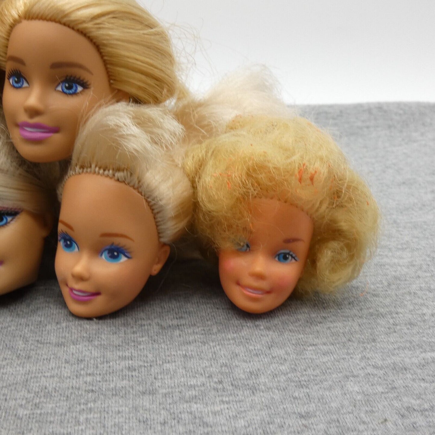 Barbie Doll Head Lot 10 Heads SuperStar Generation Girl Mackie Jazzie Millie