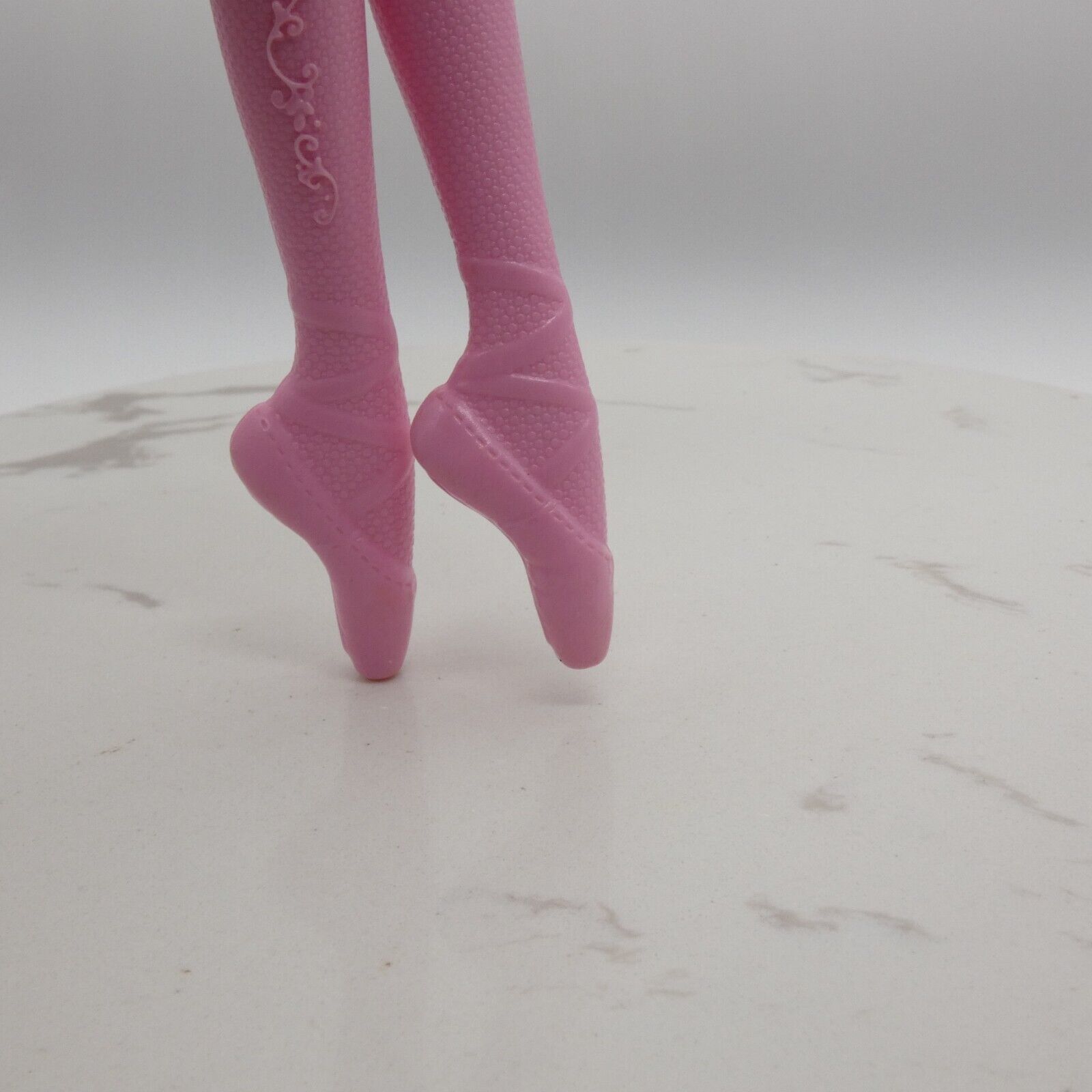 Barbie Ballerina Doll Body Only Pink Magenta Molded Bodysuit Leggings 2015 DHM42