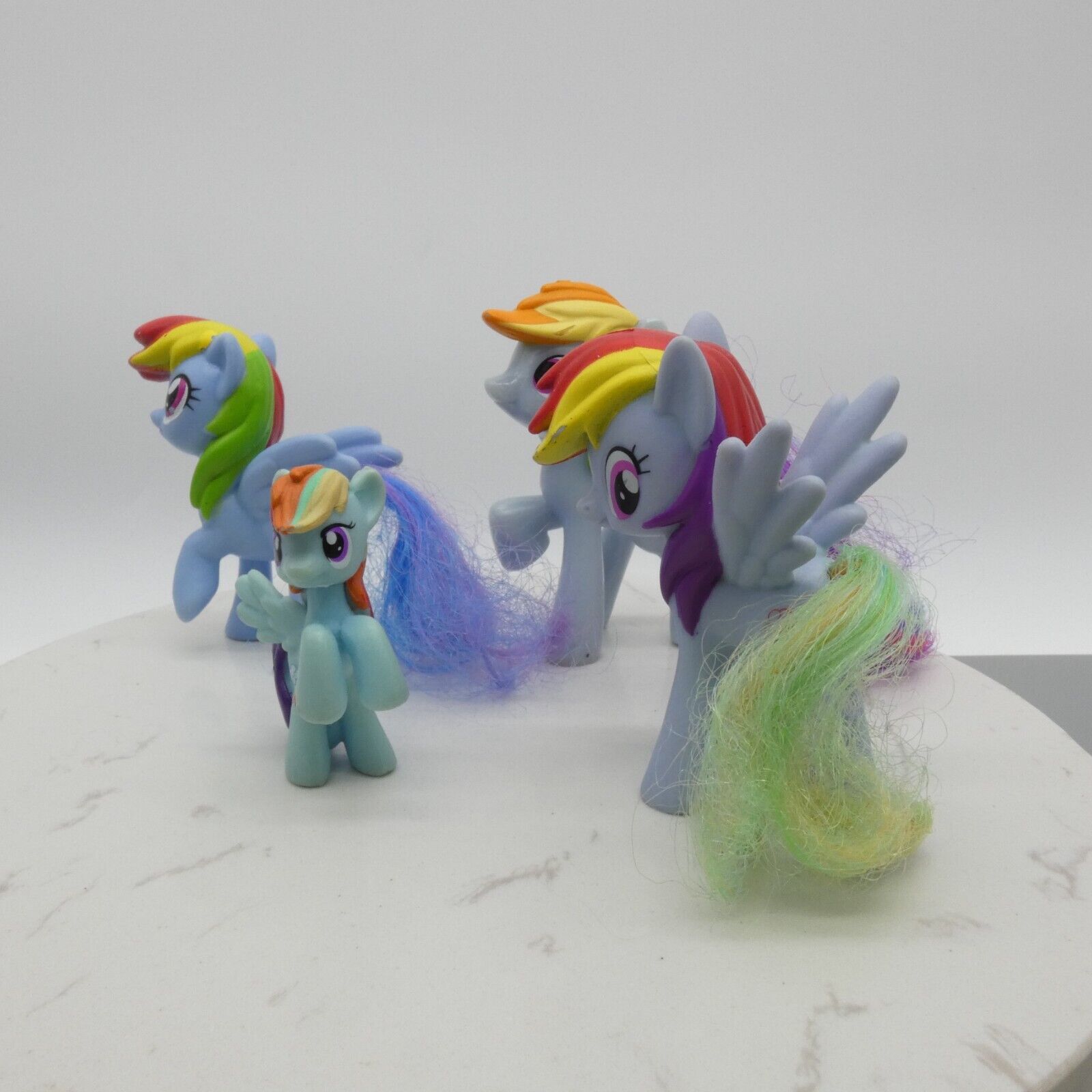 My Little Pony Rainbow Dash Lot of 4 Various Models Friendship is Magic Hasbro