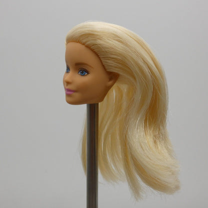 Barbie Made To Move Martial Artist Doll Head Millie Blonde Closed Mouth DWN39