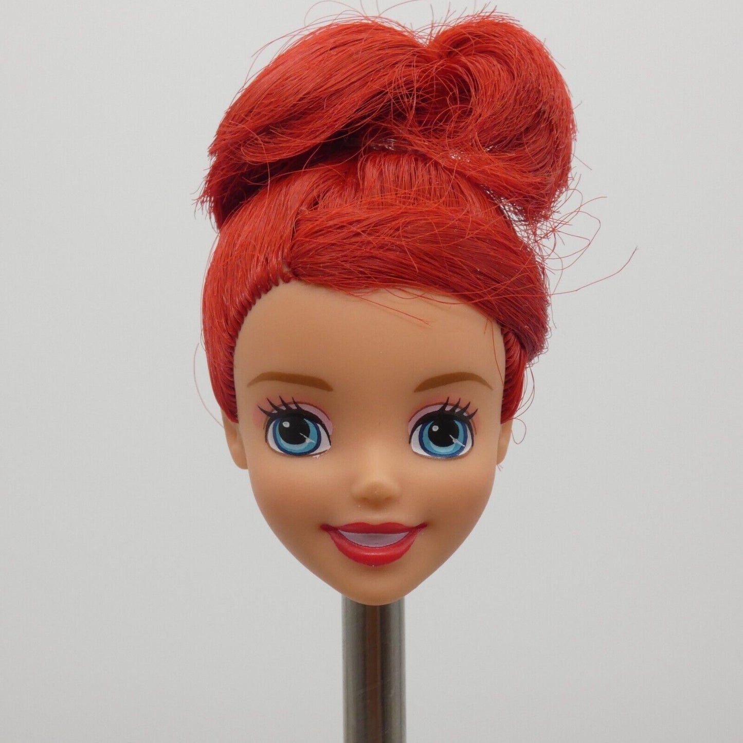 Disney The Little Mermaid Ariel Doll Head Princess Ballerina 2012 Mattel X9344