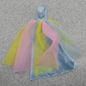 Barbie Happy Birthday Doll Dress Blue Bodice Missing Straps Tulle 2005 J1785 TLC