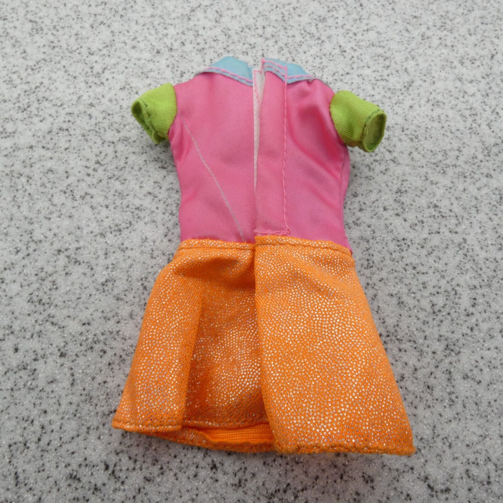 Nickelodeon JoJo Siwa Doll Outfit Pink Green Short Sleeve Top Orange Skirt