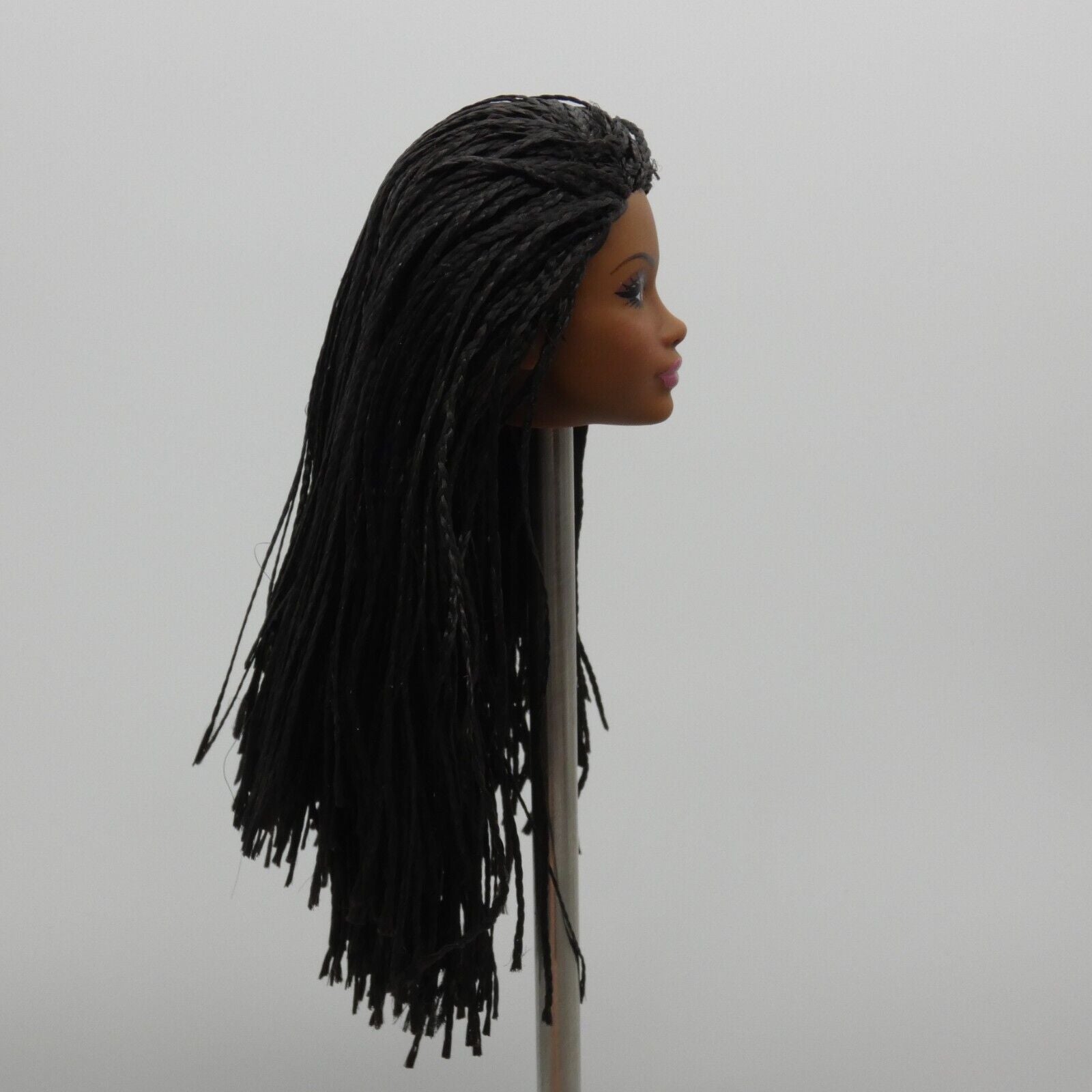 Barbie Looks 21 Doll Head Heide Face AA Medium Dark Skin Braids 2024 HRM13 B