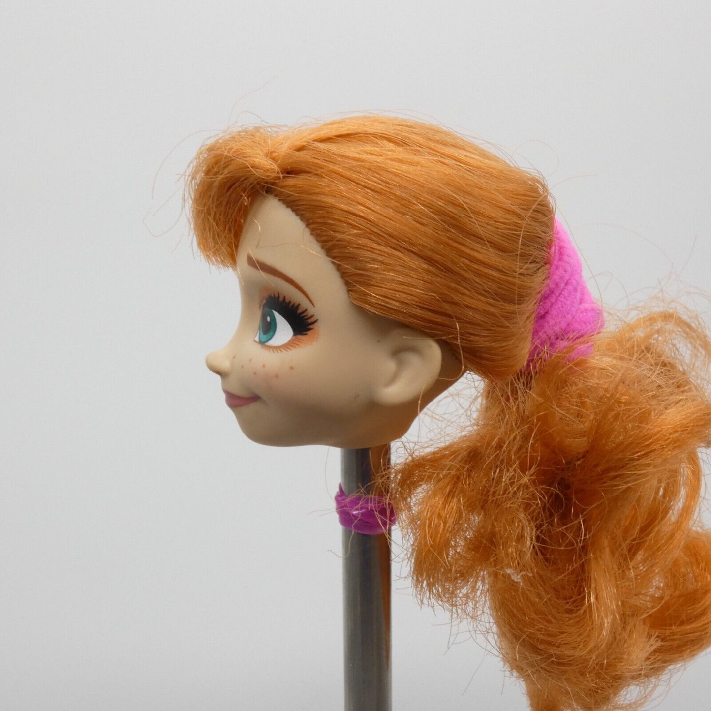 Disney Frozen Princess Anna Doll Head Ponytail Scrunchie 2016 Hasbro E0316 00631