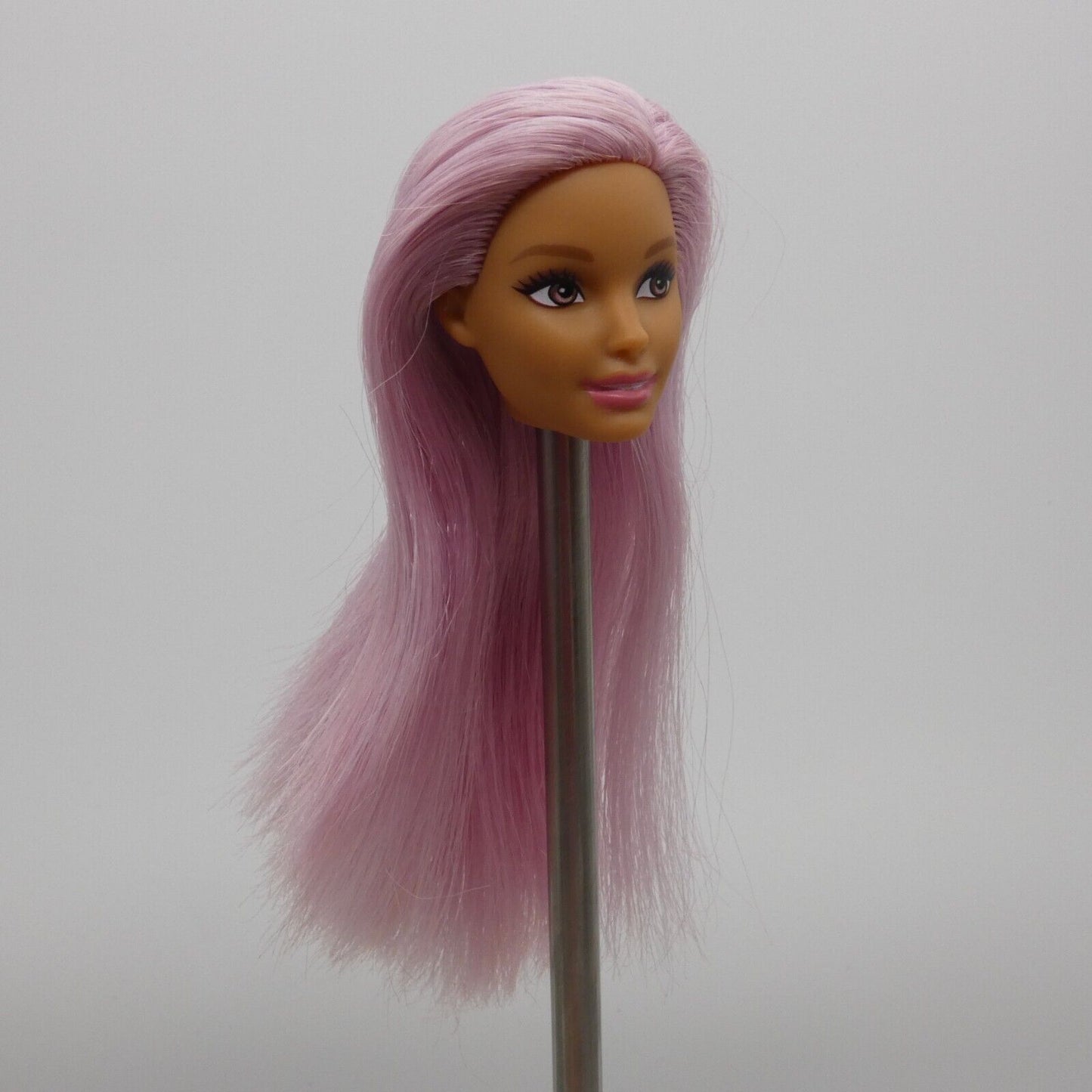 Barbie Careers Pop Star Doll Head Neysa Face Purple Hair Side Glance FXN98 2019