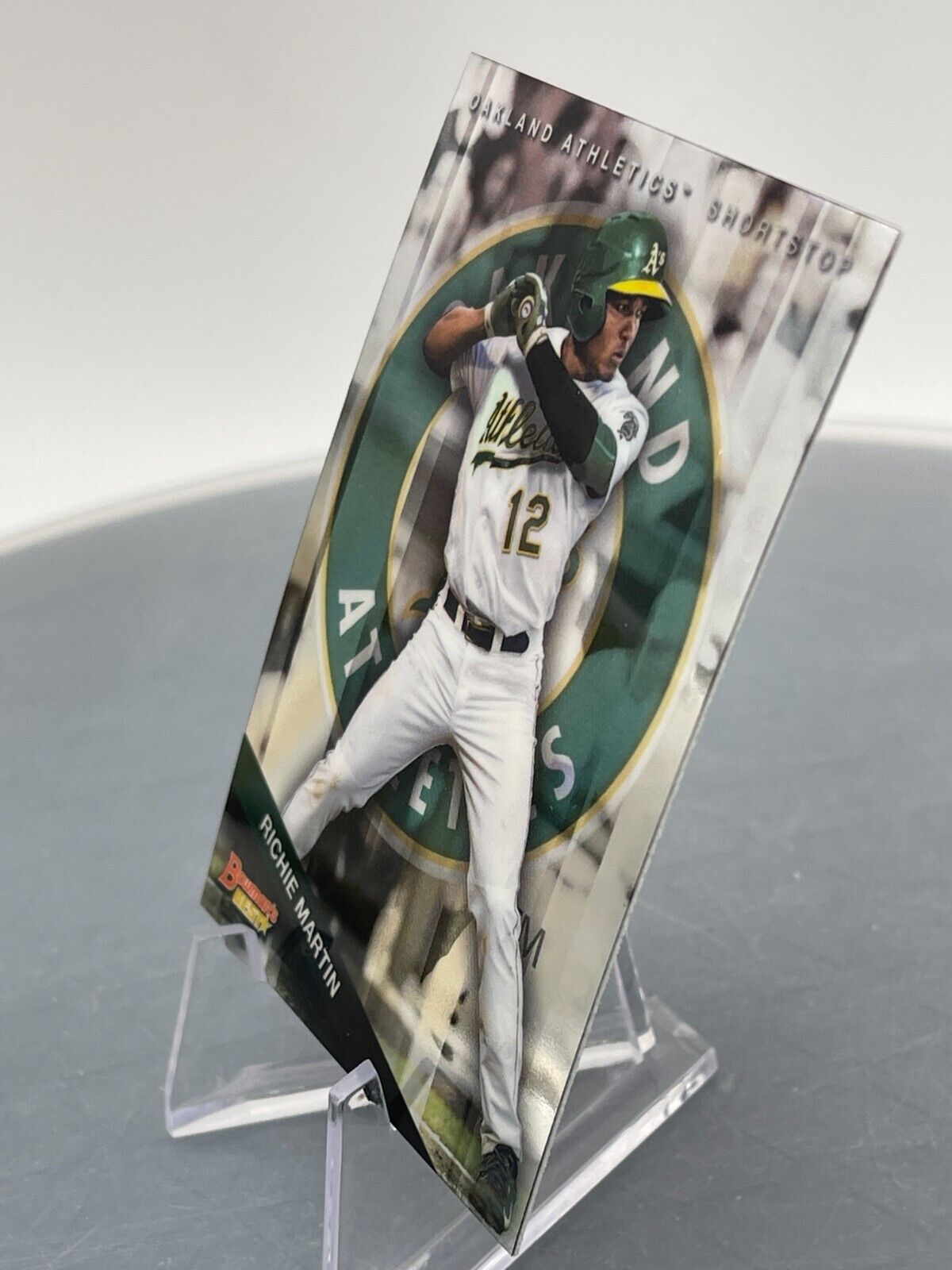 Richie Martin 2015 Bowman's Best #TP-40 Oakland Athletics Shortstop Topps