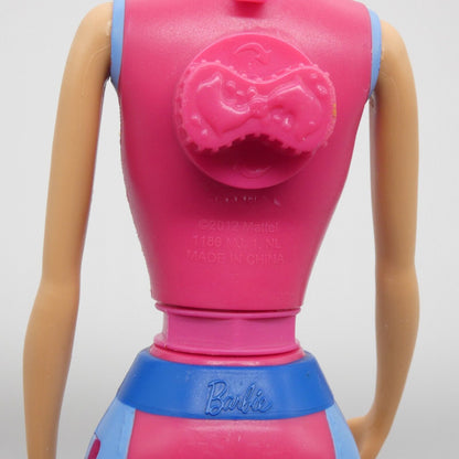 Barbie Dolphin Trainer Doll Body Splash And Spin Molded Suit 2013 Mattel X8380