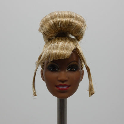 Barbie Inspiring Women Celia Cruz Queen of Salsa Doll Head Only HJX31 Mattel