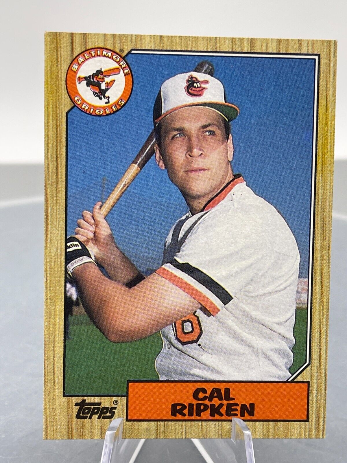 1987 Topps Cal Ripken #784 Baltimore Orioles Short Stop Third Base