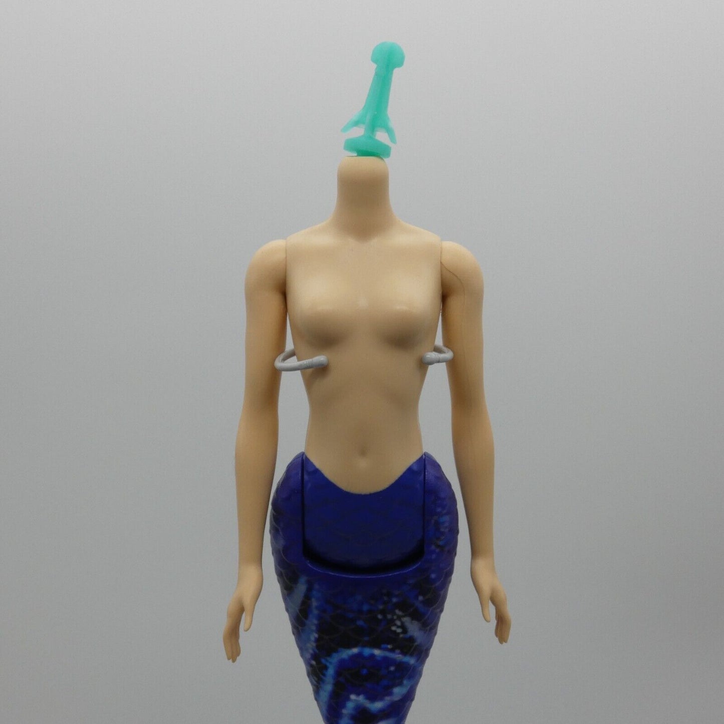 Disney Little Mermaid Live Action Karina Doll Body Light Skin Blue Tail HND29