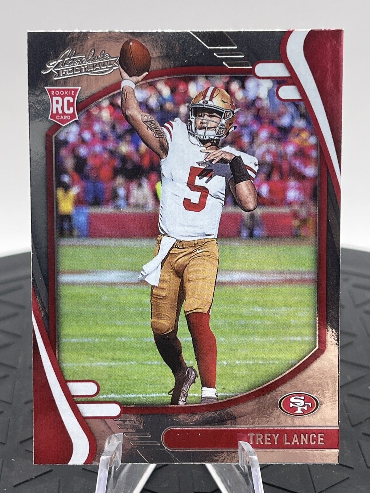 2021 Absolute Football Trey Lance Rookie Card #103 San Francisco 49ers N-Mint