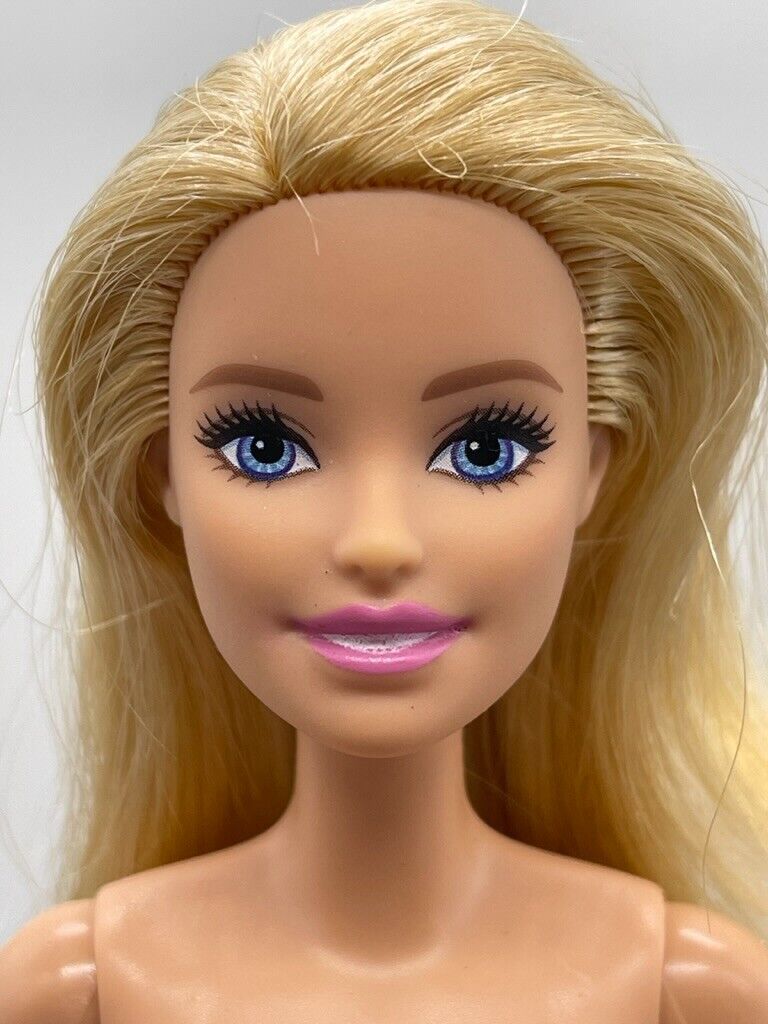 Barbie Dentist Doll Millie Face Blonde Nude Bent Right Arm 2019 Mattel FXP16