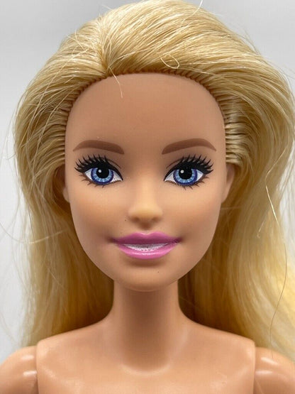 Barbie Dentist Doll Millie Face Blonde Nude Bent Right Arm 2019 Mattel FXP16