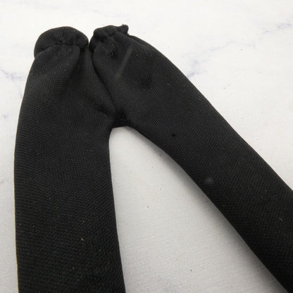 Barbie Doll Size Yoga Pants Black Tights Leggings Capri Highwater Ruffle Waist