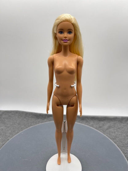 Barbie Doll Millie Blonde Nude Straight Arms Heel Feet Left Side Part 2015 Body