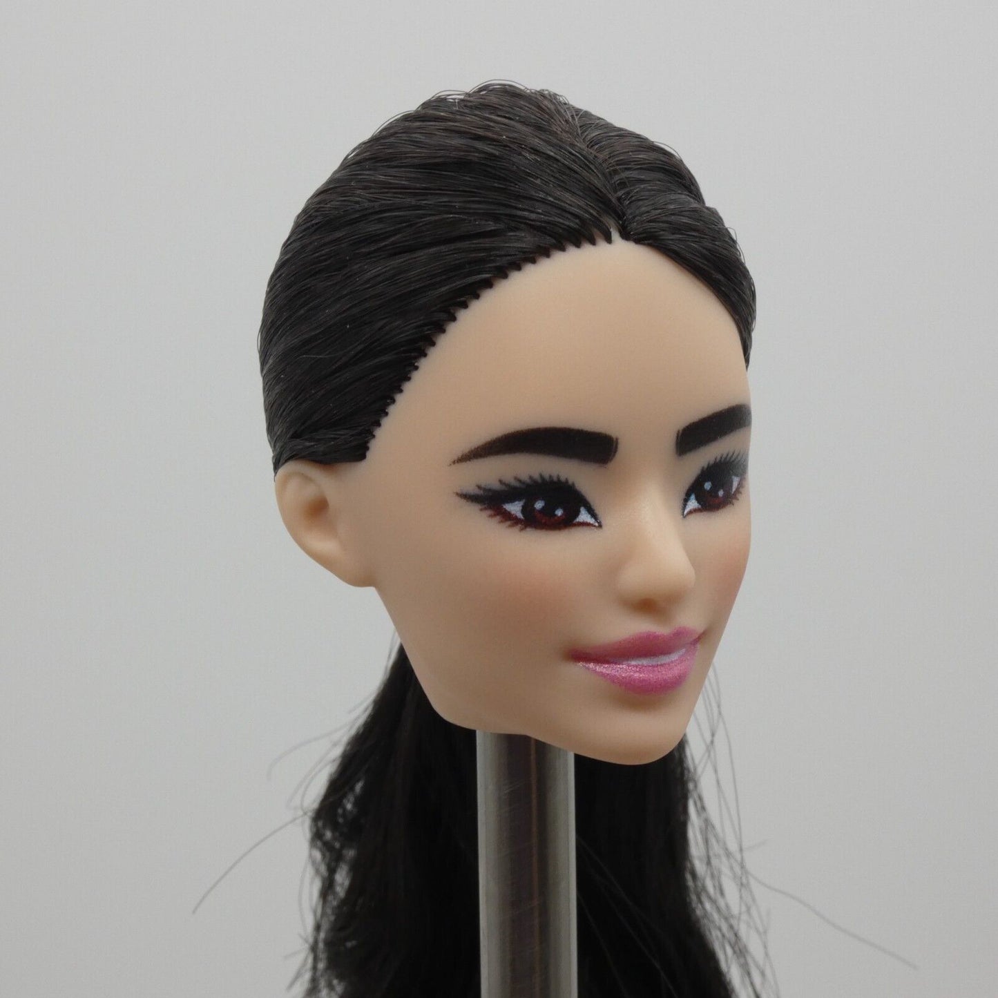 Barbie Made To Move Tennis Player Doll Head Asian Light Hair 2023 HKT73 Mattel