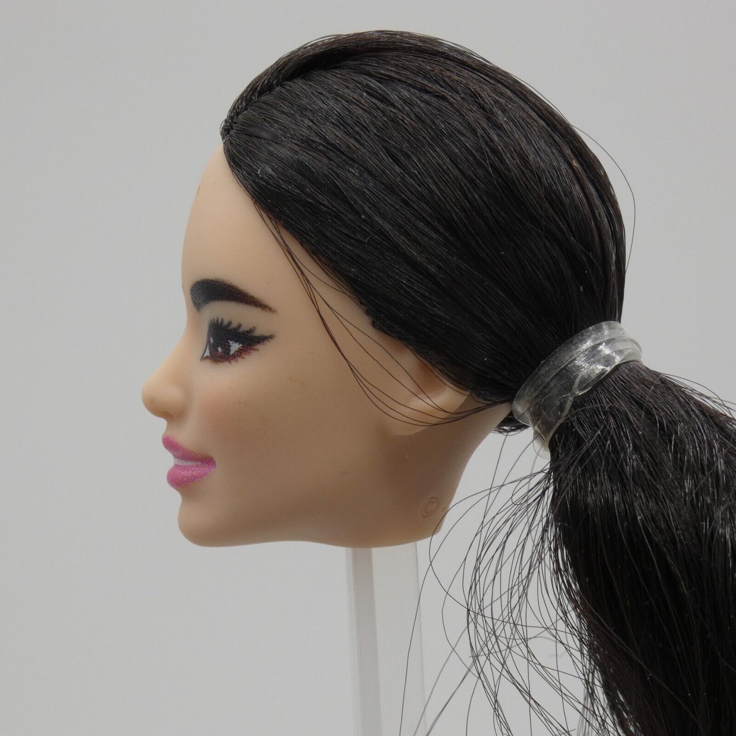 Barbie You Can Be Anything Tennis Player Doll Head Only Black Hair 2023 HKT73