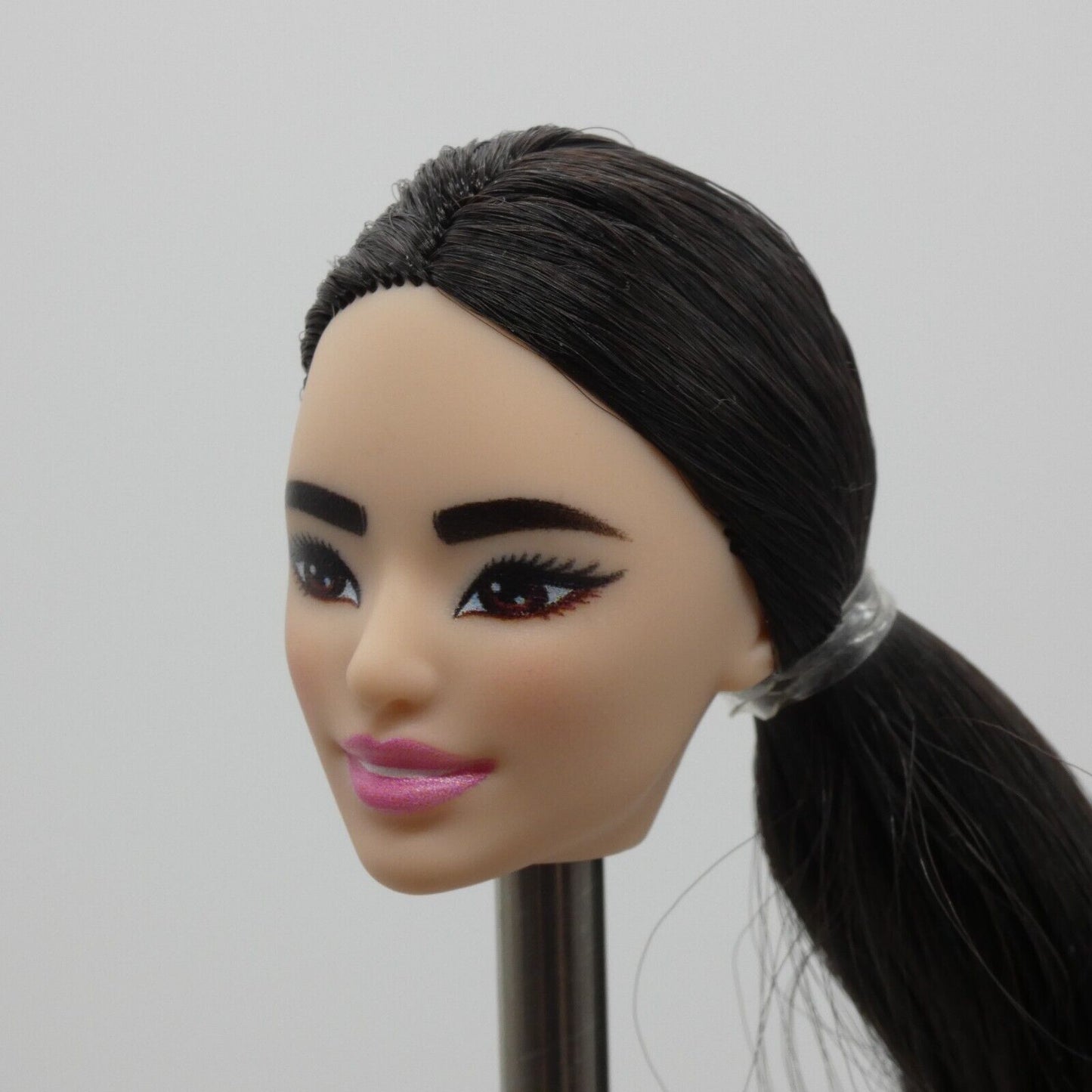 Barbie Made To Move Tennis Player Doll Head Only Black Hair Asian 2023 HKT73 M