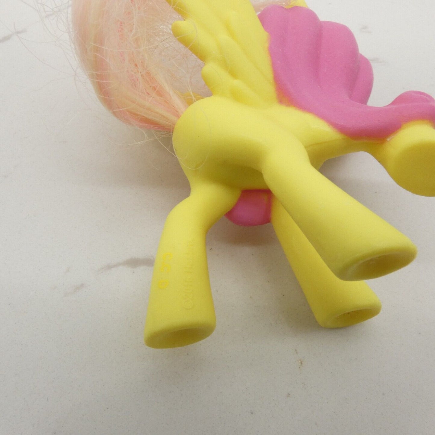 My Little Pony Friendship is Magic Fluttershy Brushable Tail Yellow 2016 Hasbro